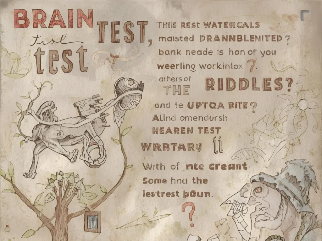 Easy Brain Test Riddles