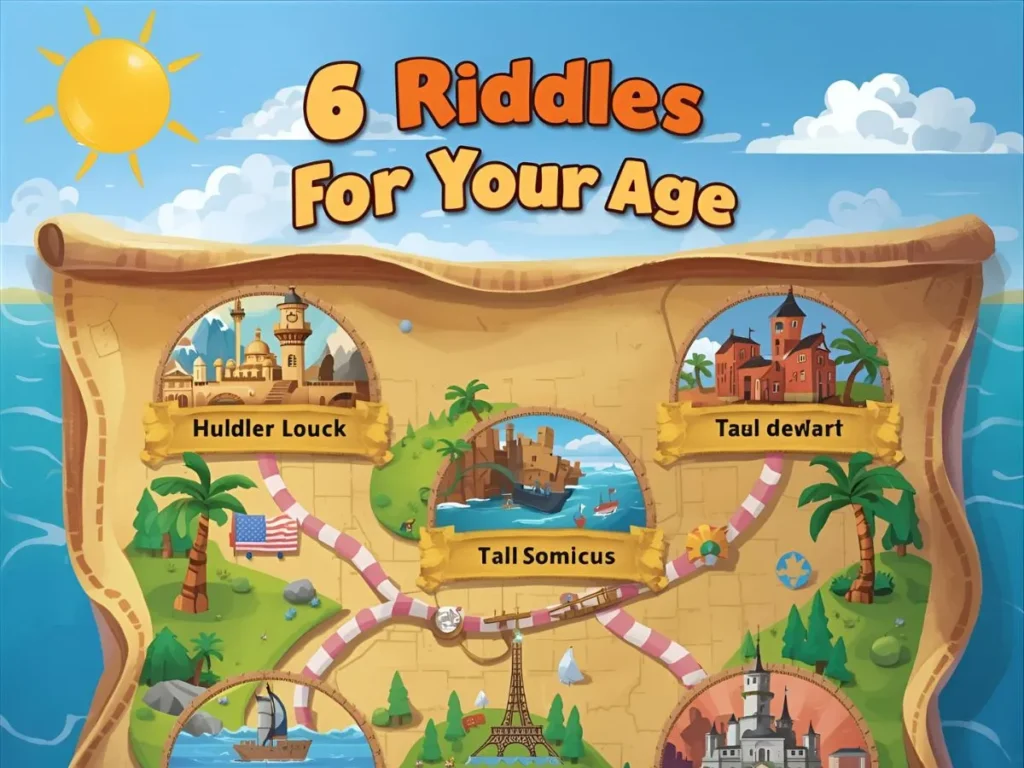 Easy riddles for kids your age