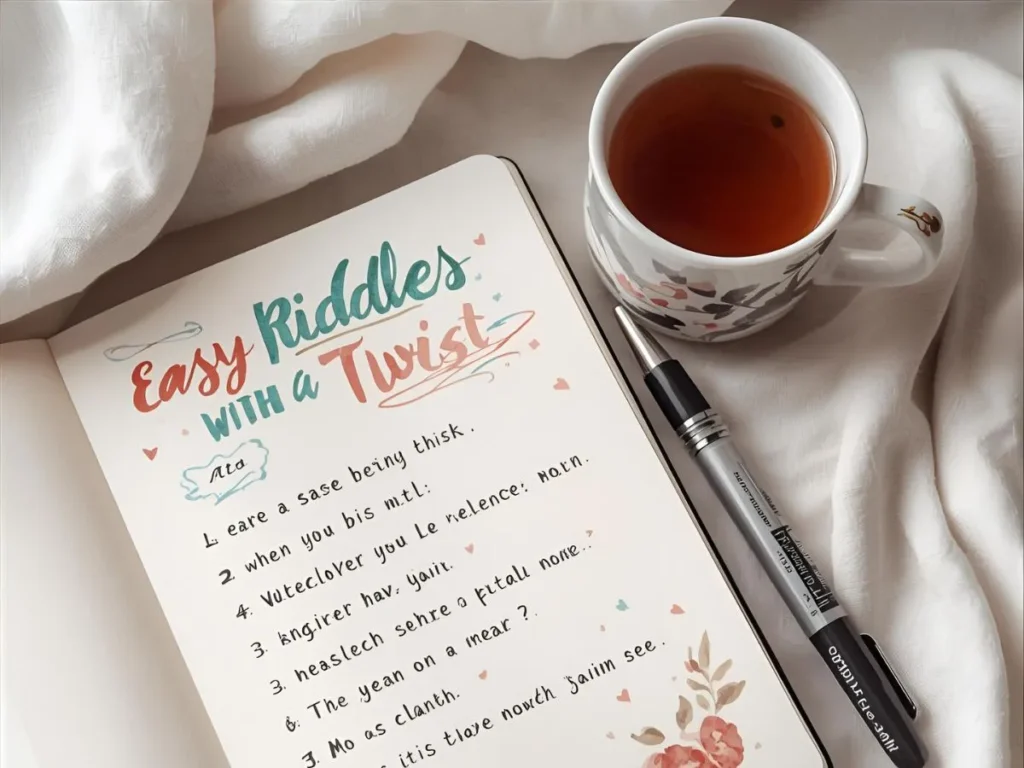 Easy Riddles With a Twist