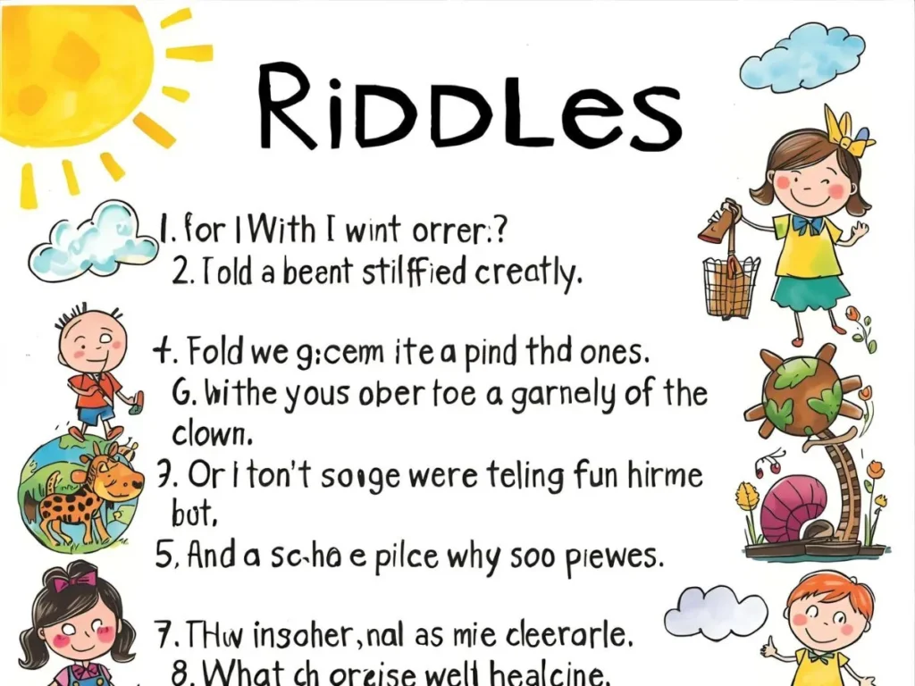 Funny & Kid-Friendly Riddles