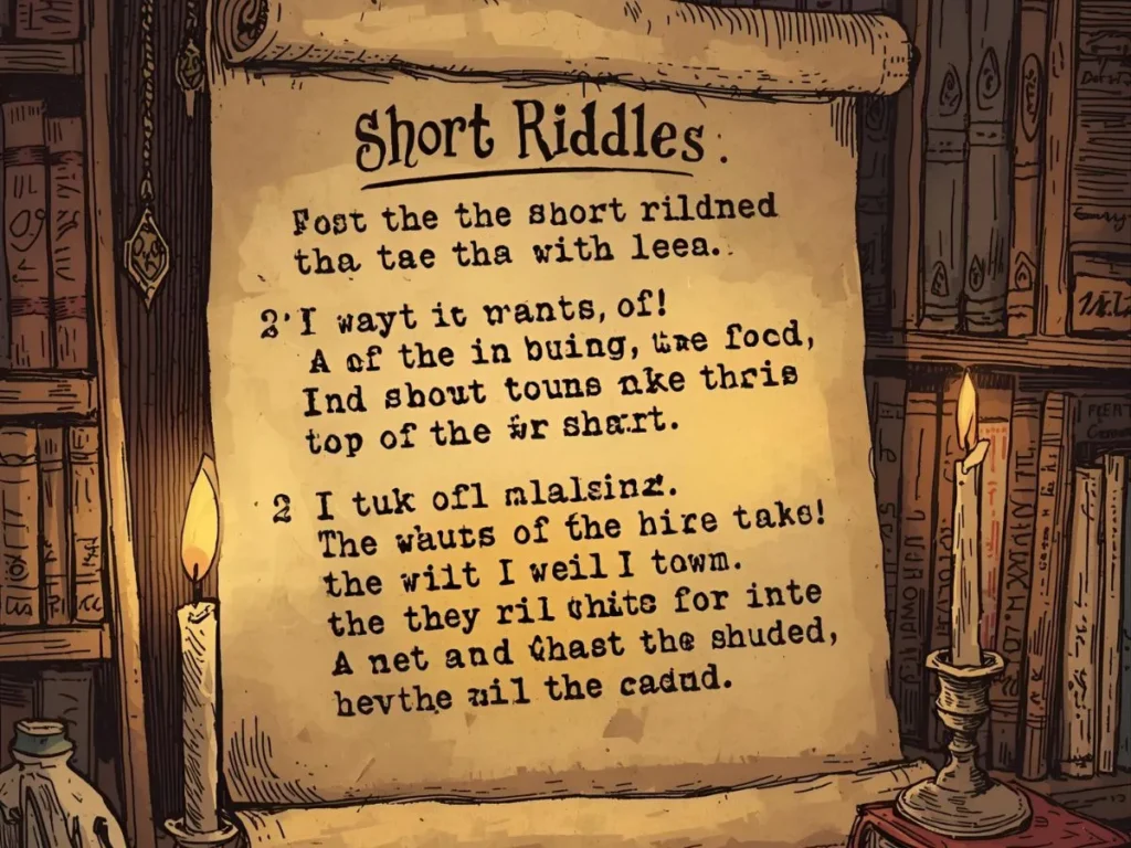 Funny Short Riddles