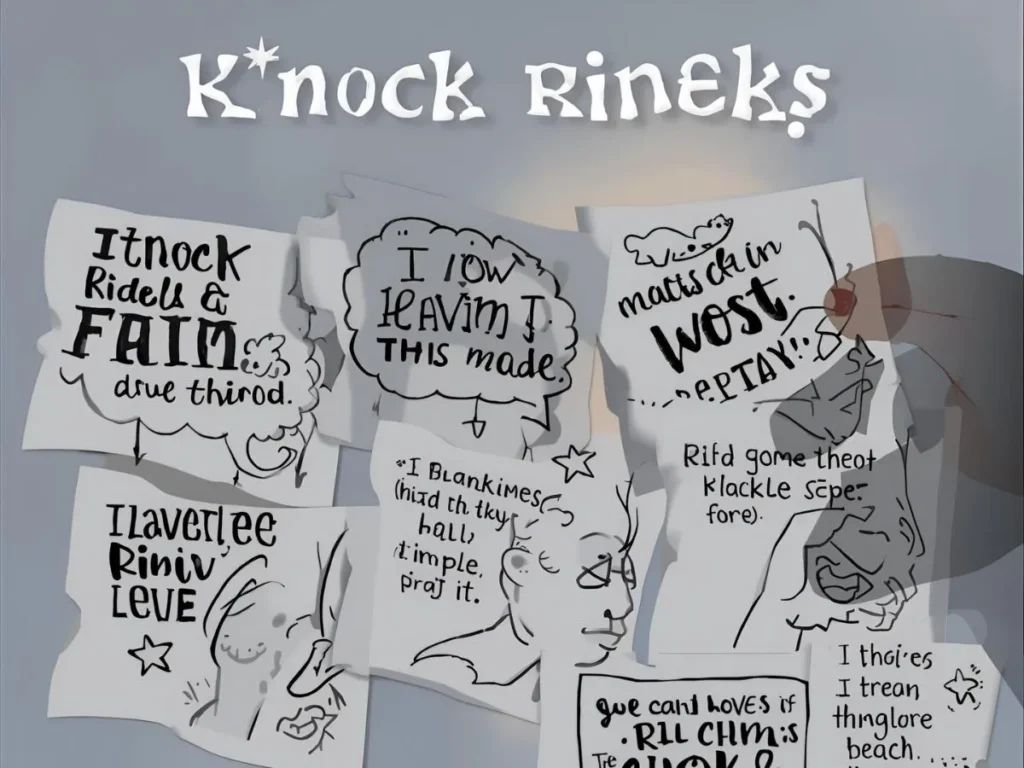 Knock-Knock style riddles & jokes