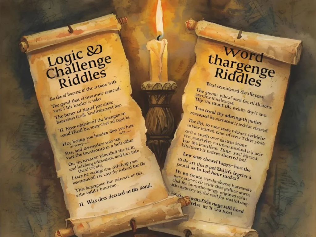 Logic & Word Challenge Riddles