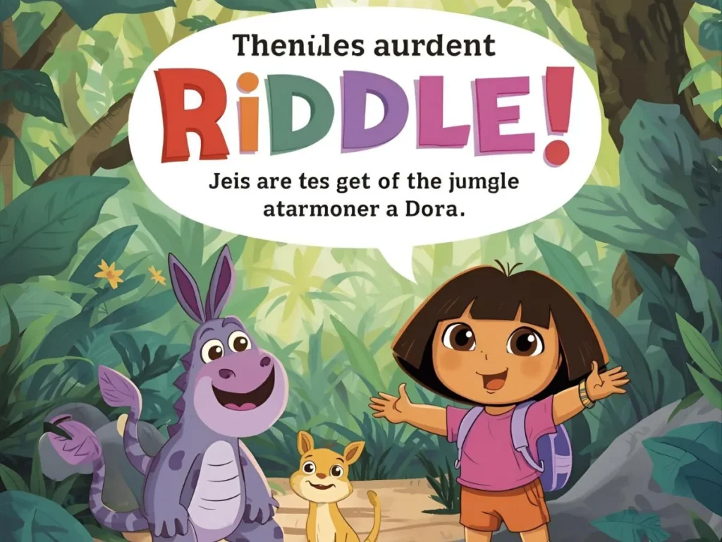 Riddles like the ones Boots says 