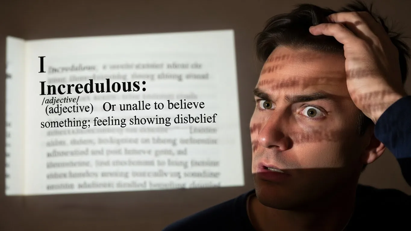 Incredulous Definition with Easy