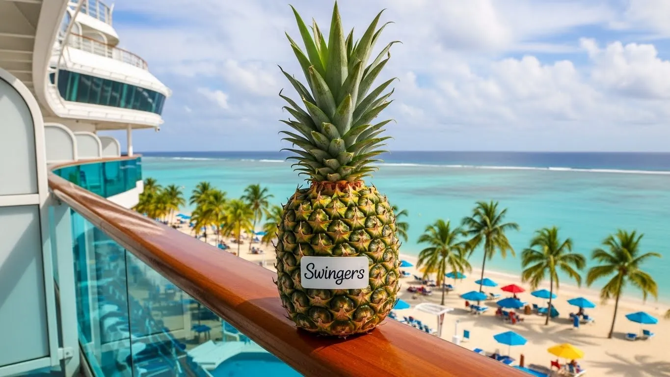 What Does an Upside Down Pineapple